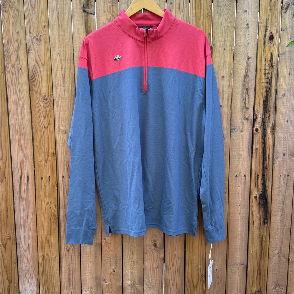 Radmor Colton golf paique quarter zip pullover NWT